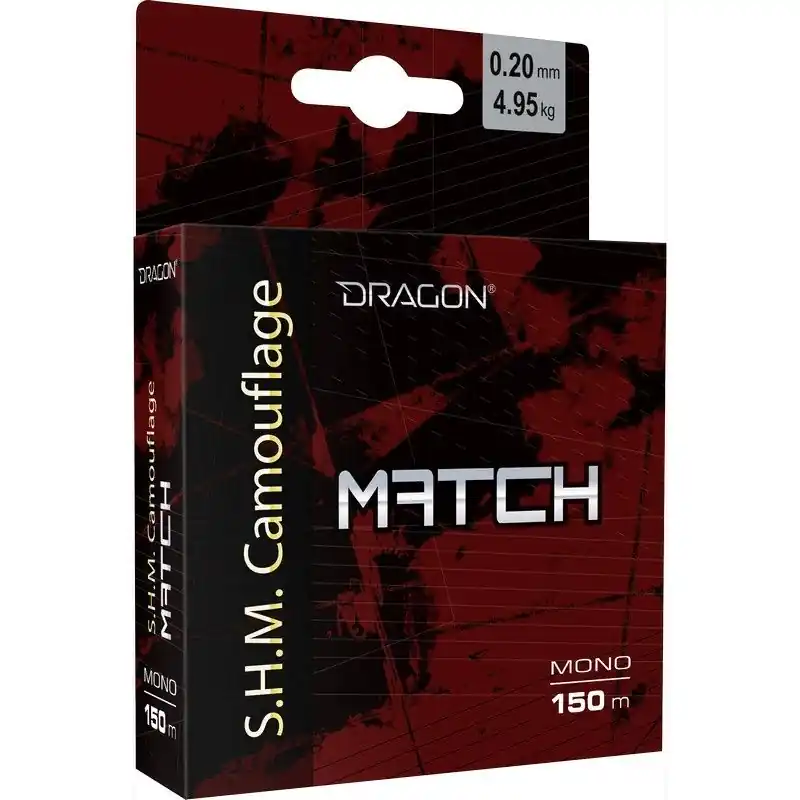 Ostatnia szansa Żyłka S.H.M. Camouflage MATCH 150m 0,18mm